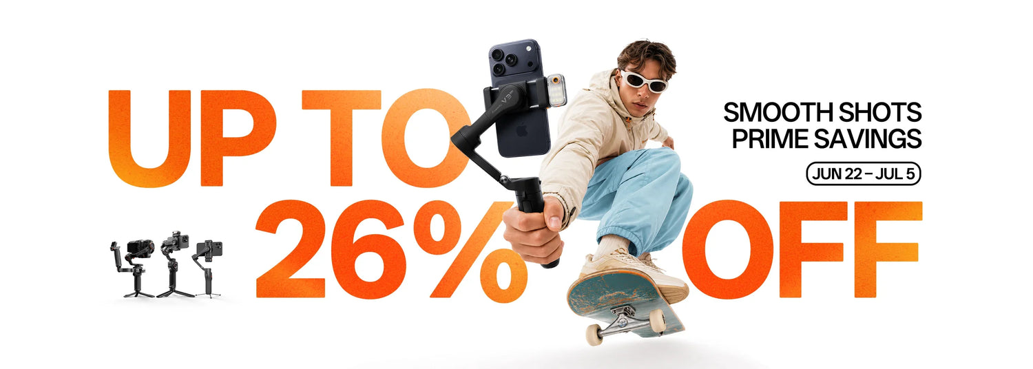 Best Gimbal Deals on Prime Day 2026: Hohem Picks for Every Creator