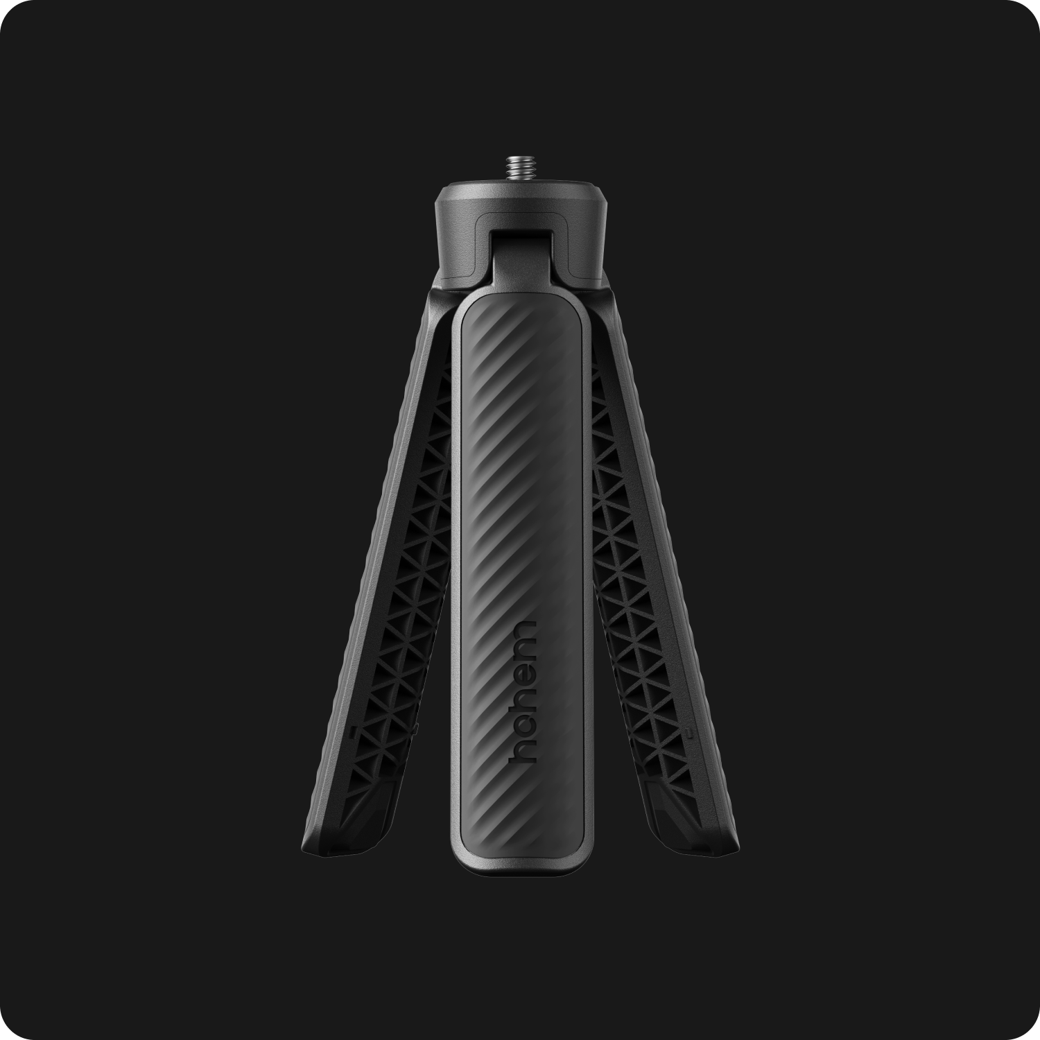 hohem tripod on a black background