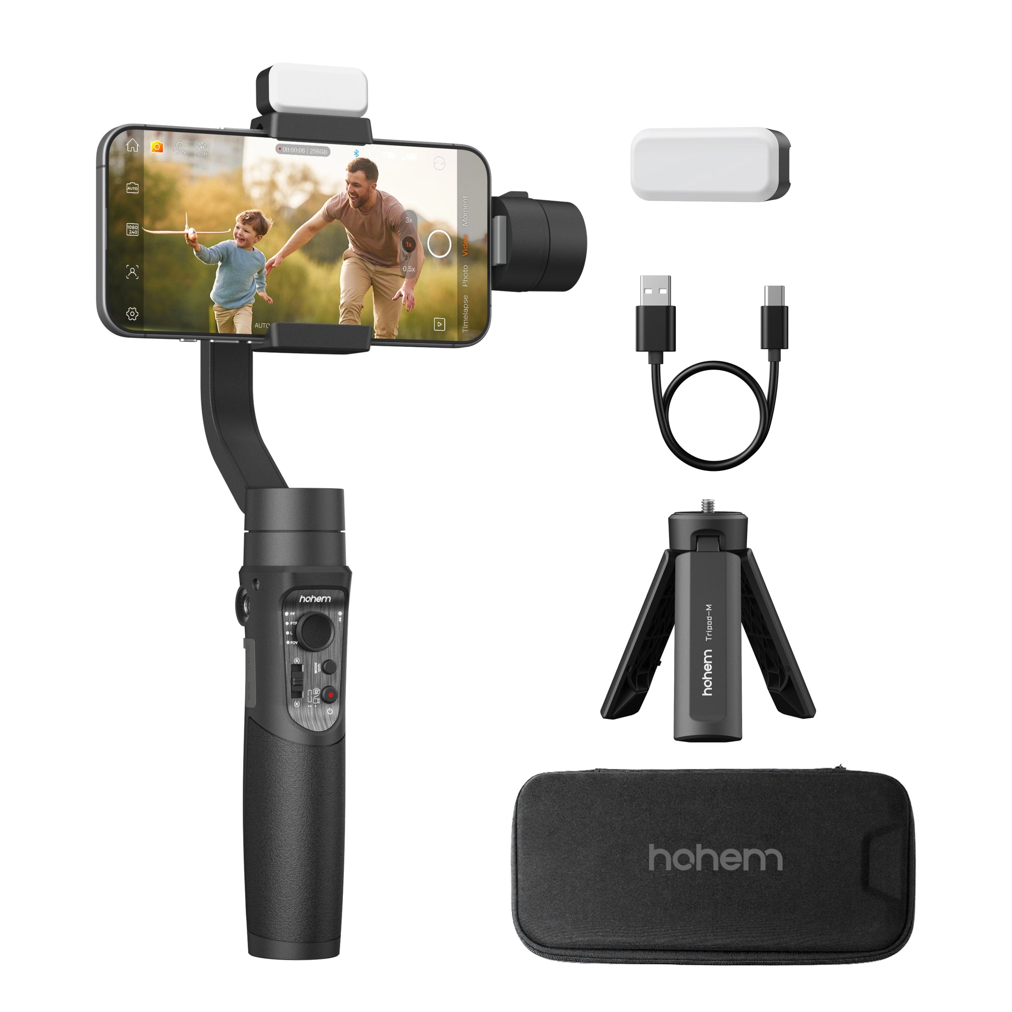Hohem iSteady Mobile+ スマホ スタビライザー Hohem iSteady Mobile+ 2024 Phone Gimbal