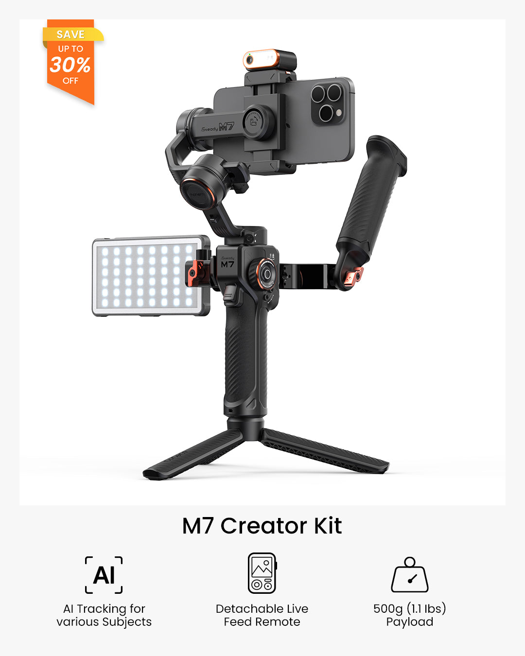 Hohem iSteady M7 Telefon-Gimbal