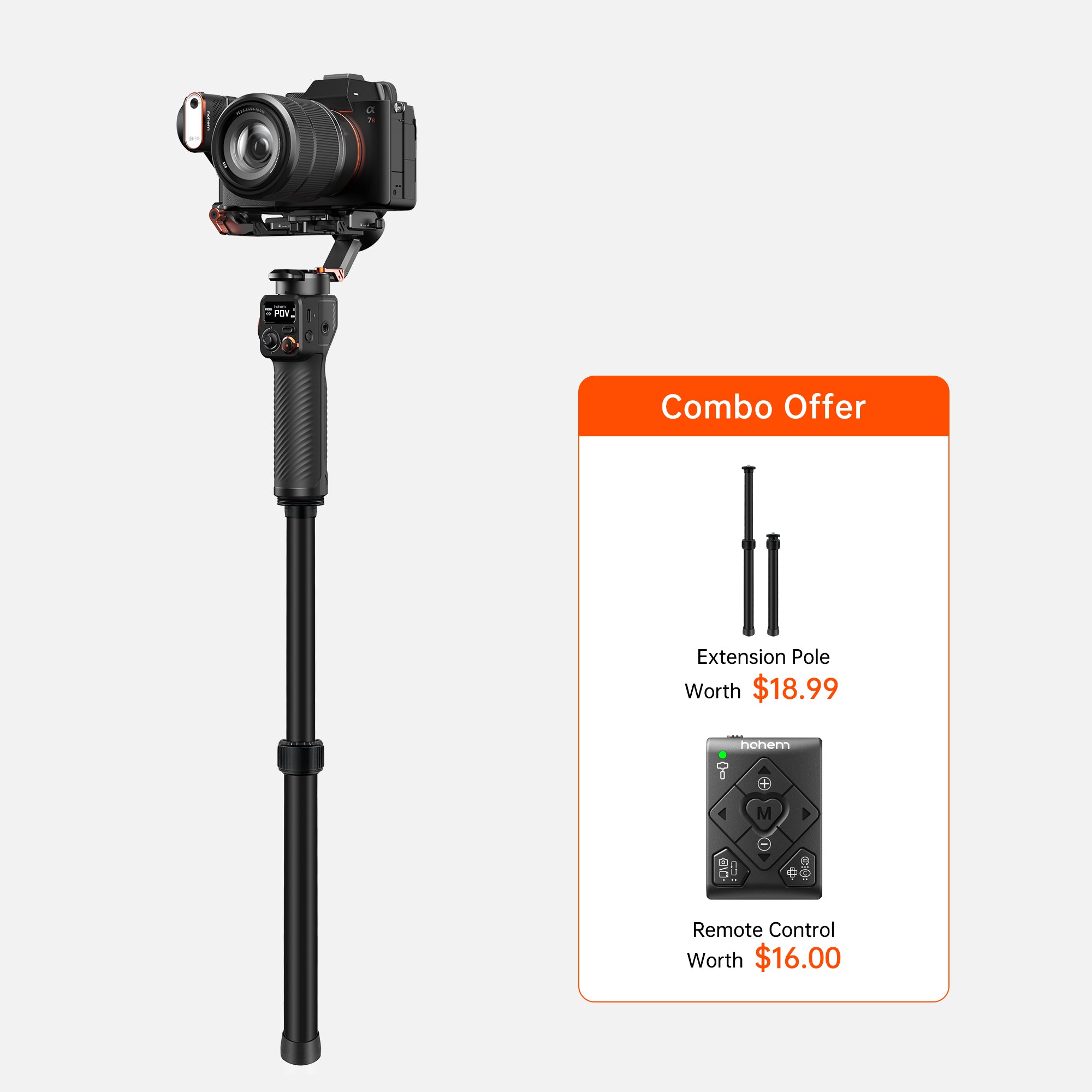 Gimbal de cámara High iSteady MT2