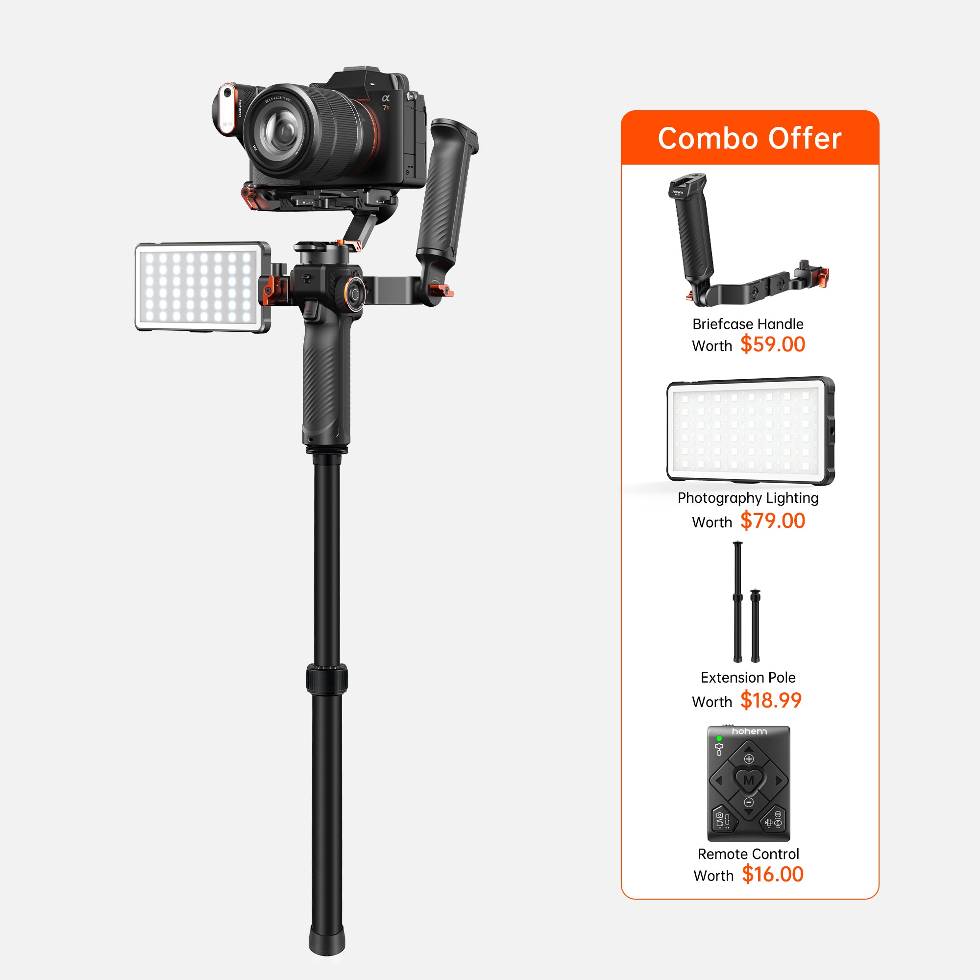 Gimbal de cámara High iSteady MT2