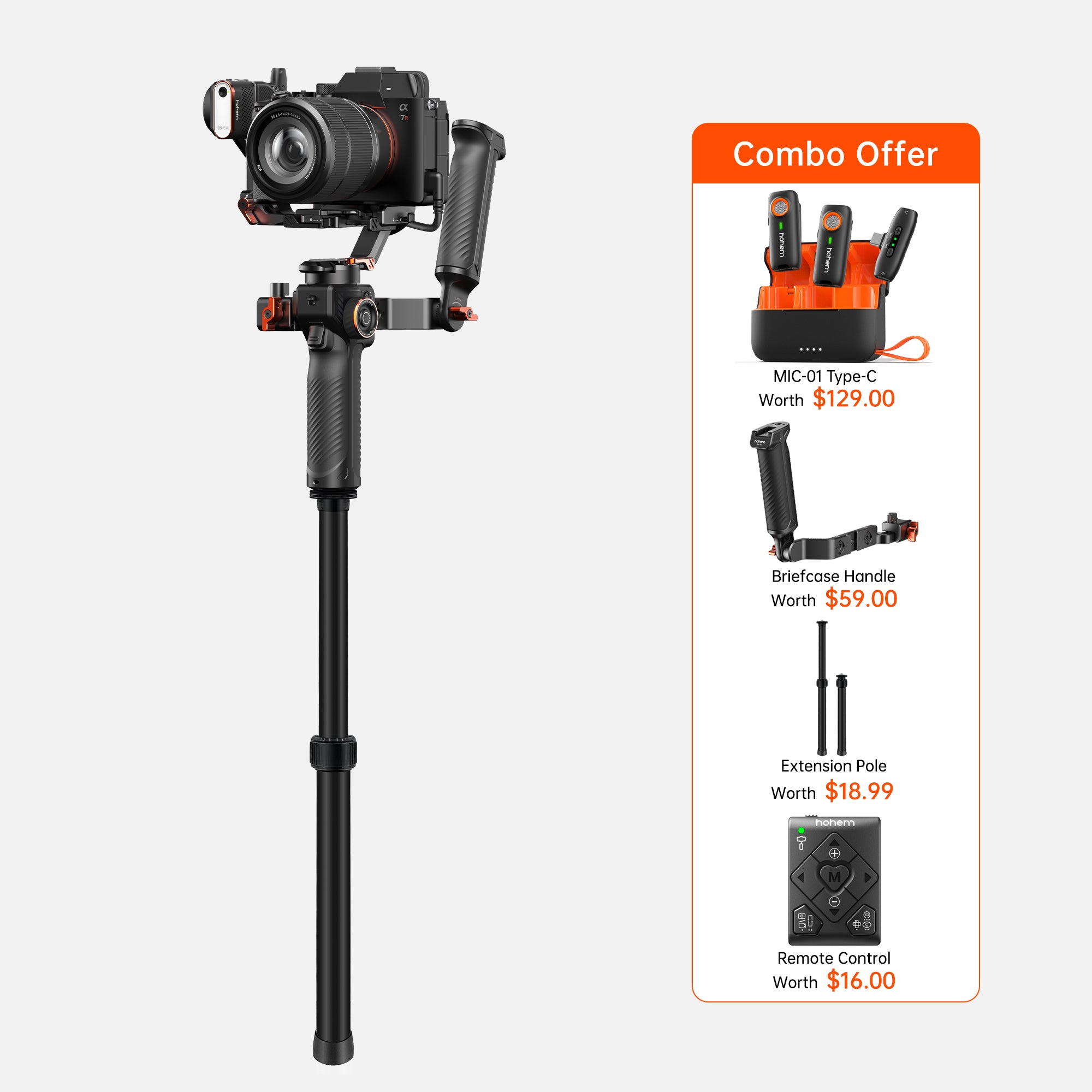 Gimbal de cámara High iSteady MT2