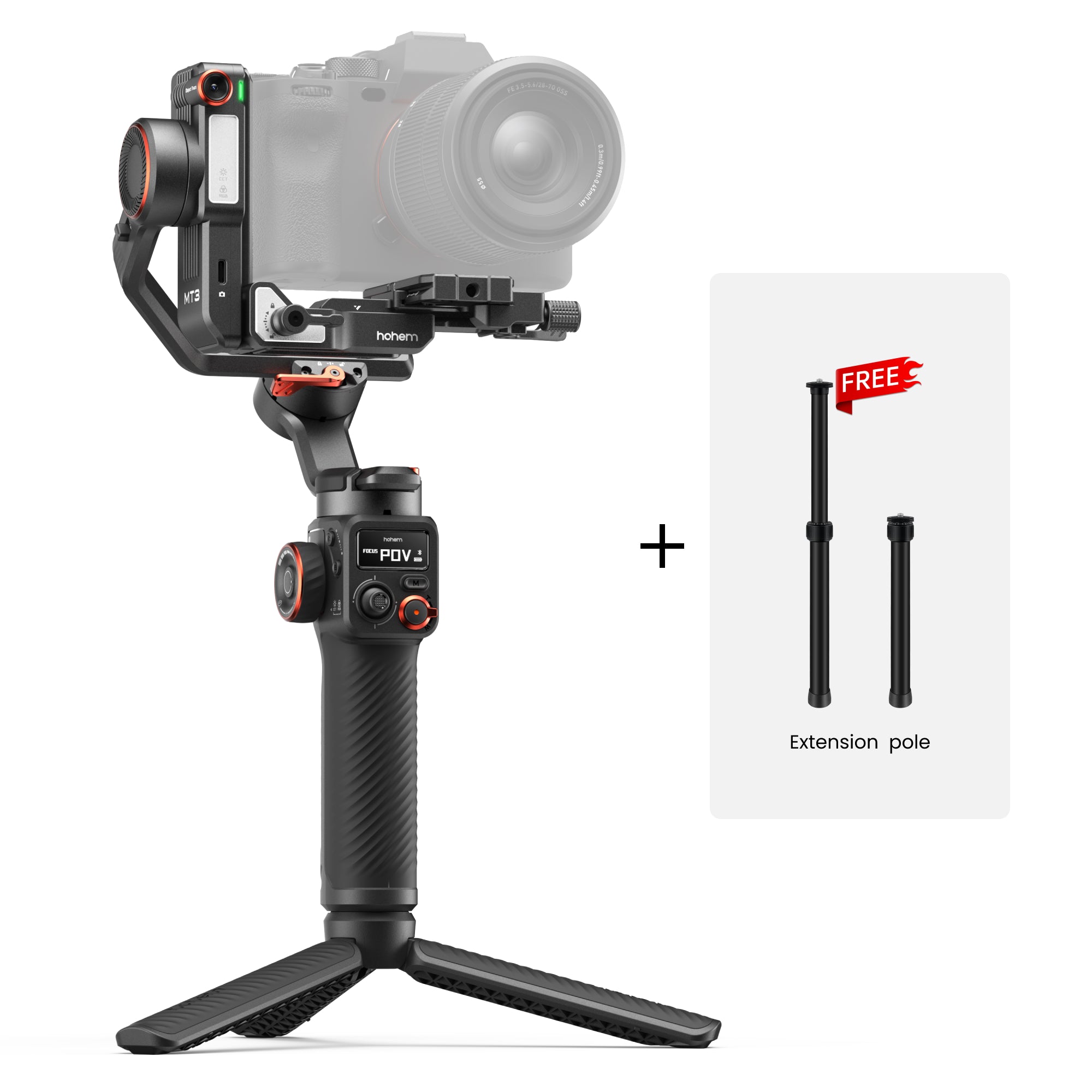 Hohem iSteady MT3 Pro Kit AI Camera Gimbal Stabilizer