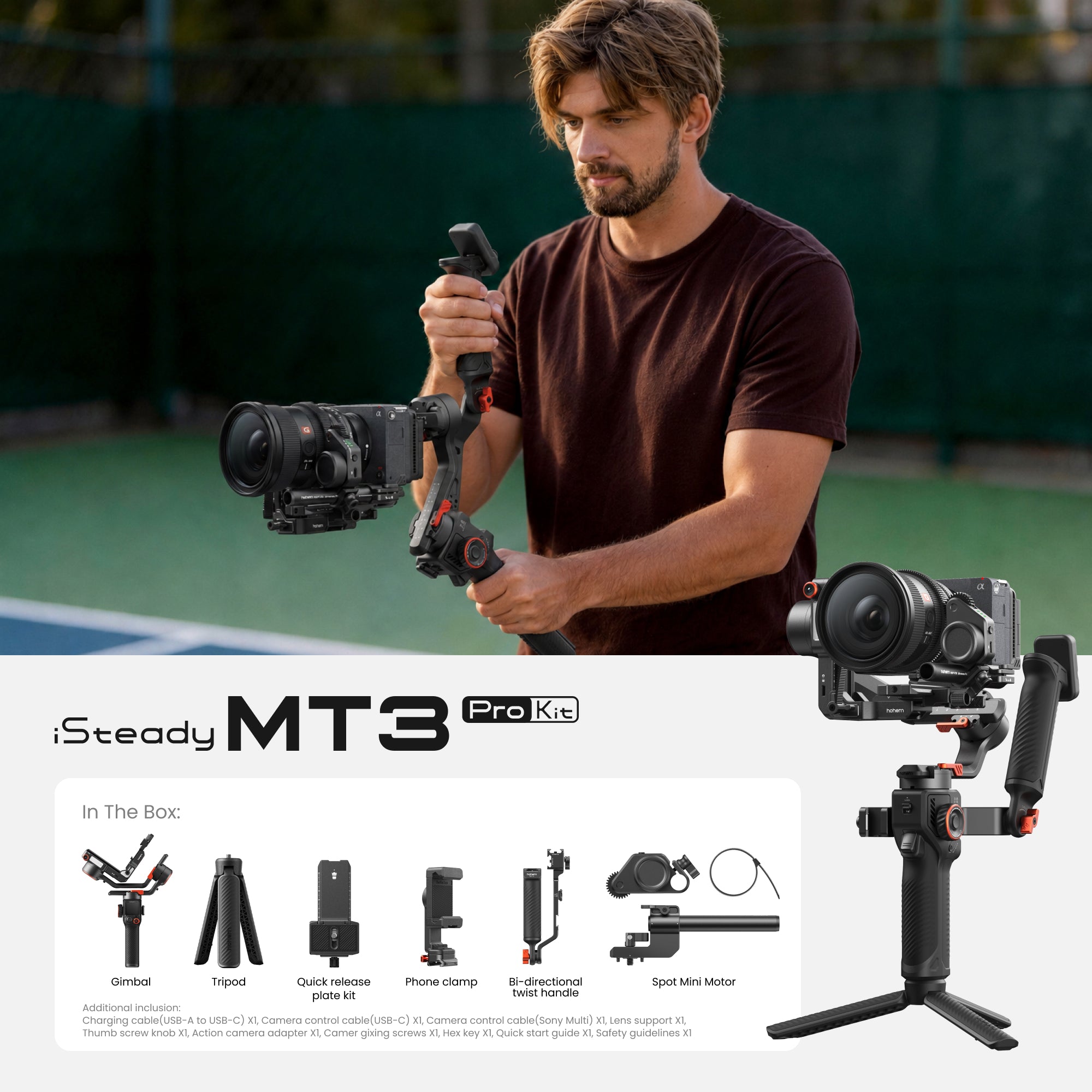 Hohem iSteady MT2 Camera Gimbal