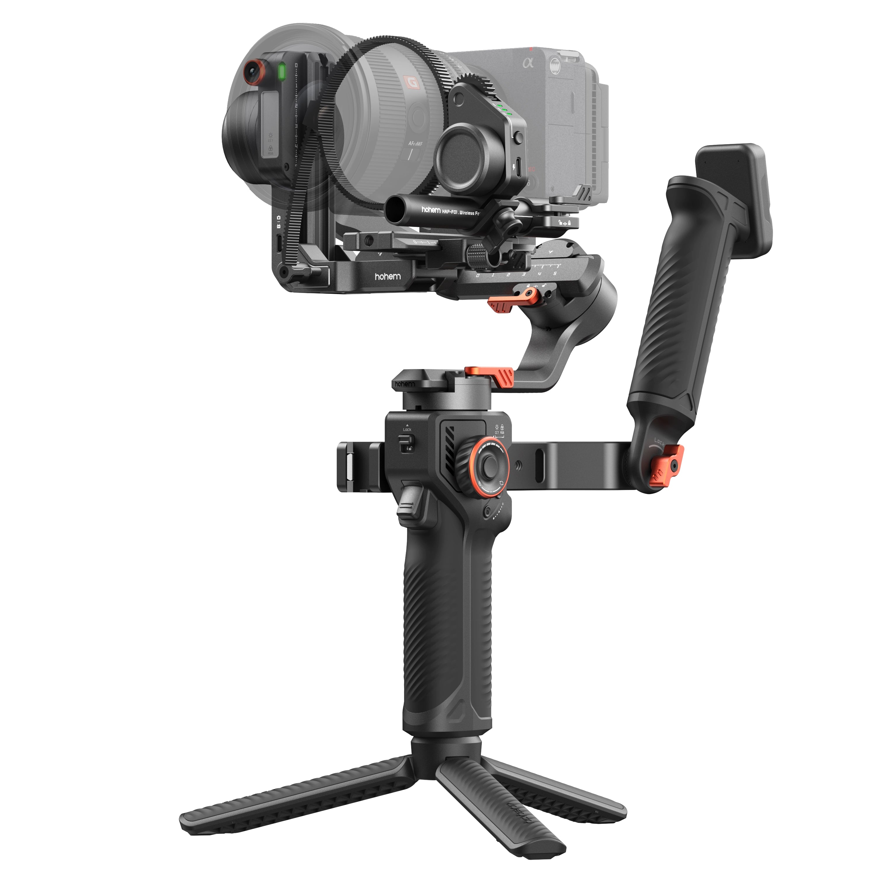 Hohem iSteady MT3 Pro Kit Estabilizador de cámara con cardán con IA