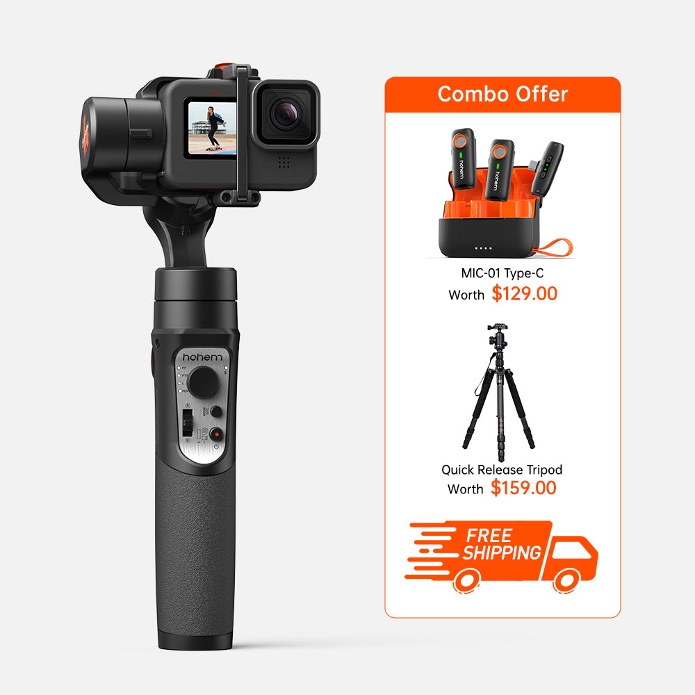 Hohem iSteady Pro 4 3-Axis GoPro Action Camera Gimbal Stabilizer