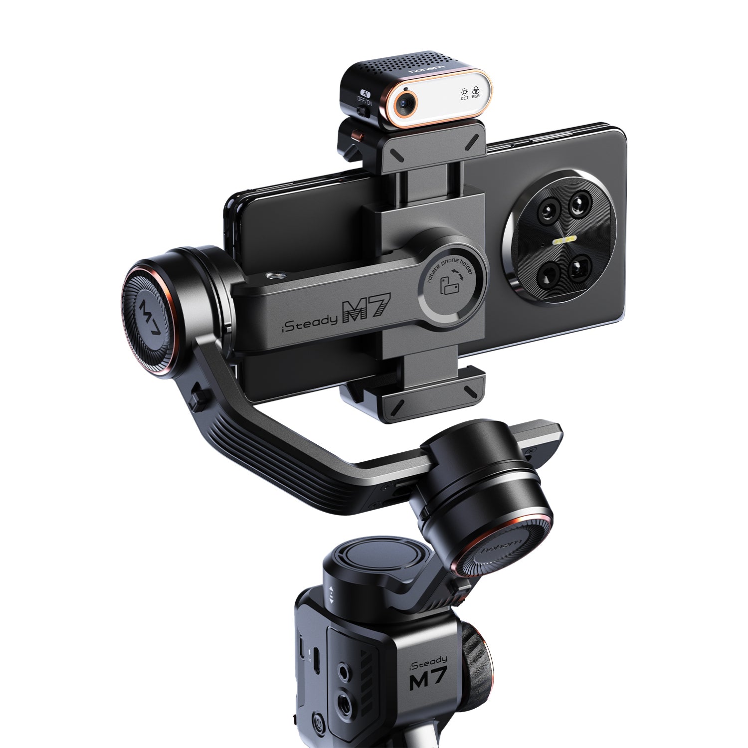 hohem m7 big phone gimbal