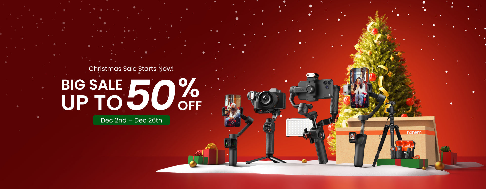 2025 Christmas Tech Gift Guide: The Best Gimbals & Creator Gear on Sale This Holiday