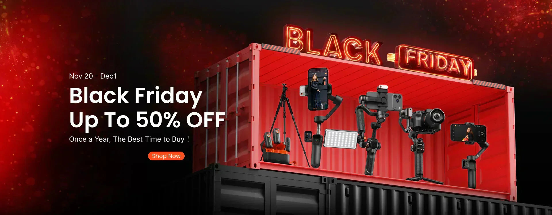 Creator Gear Upgrade Guide 2025: The Best Time to Buy a Gimbal Is Black Friday