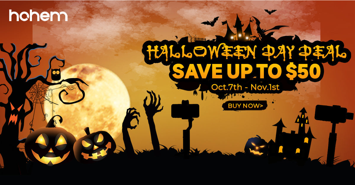 Hohem Halloween Deal Lands You Up To $50 Off & Extra 10% Off
