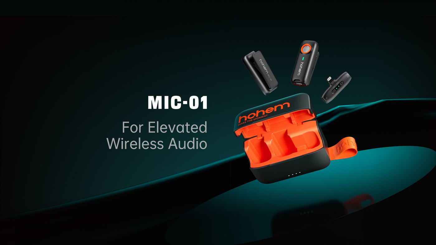 Hohem MIC-01 (1TX+1RX) Microphone for Android description image