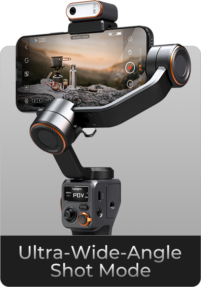 Hohem iSteady M6 Kit Smartphone Vlog Gimbal Stabilizer With AI motion  Module Y79