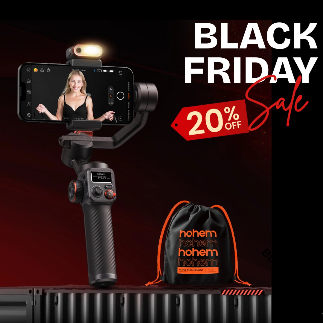 Hohem iSteady M6 – AI Tracking Gimbal for Android & iPhone