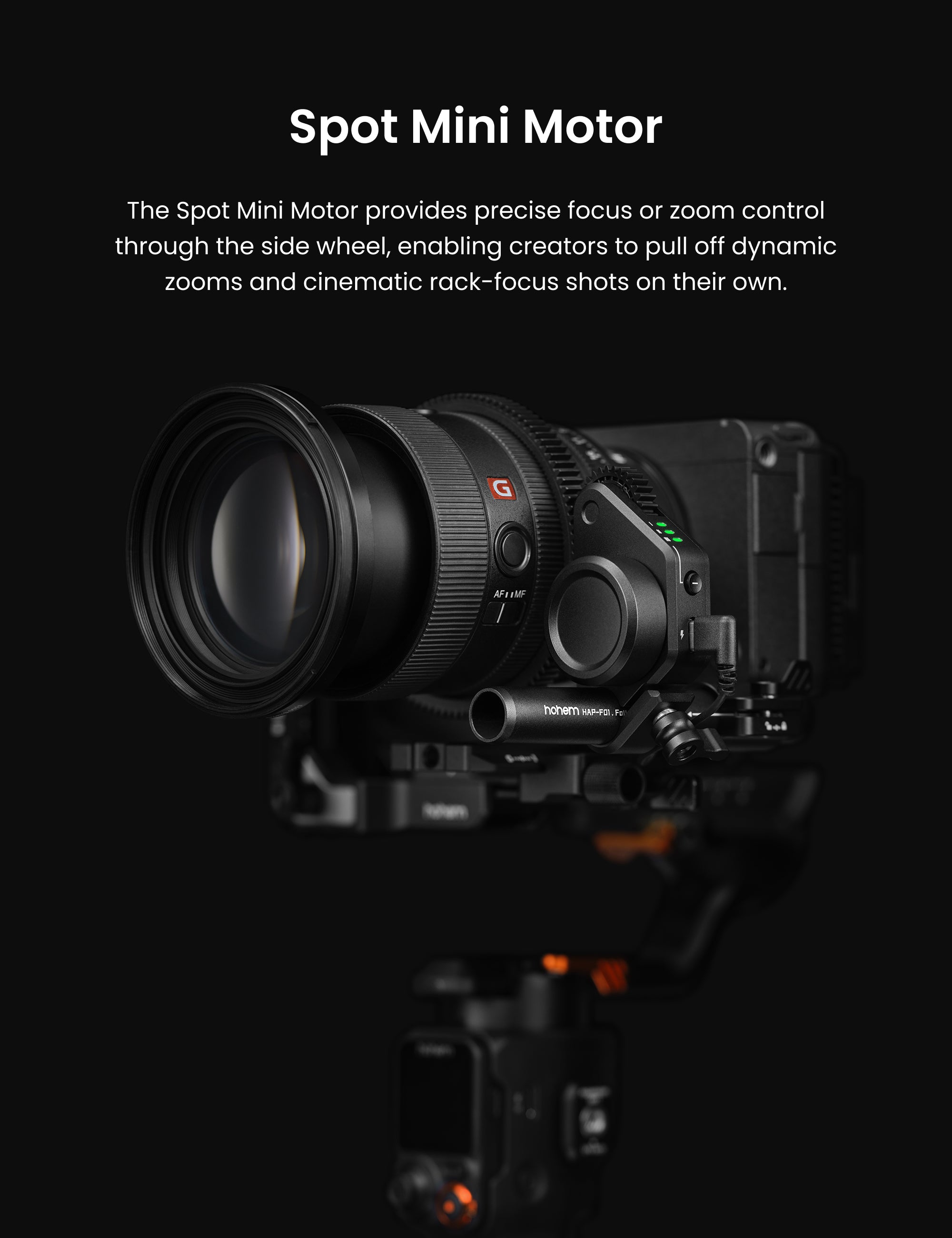 Hohem MT2 Camera Kit/M6 Phone Gimbal Kit AI Tracker