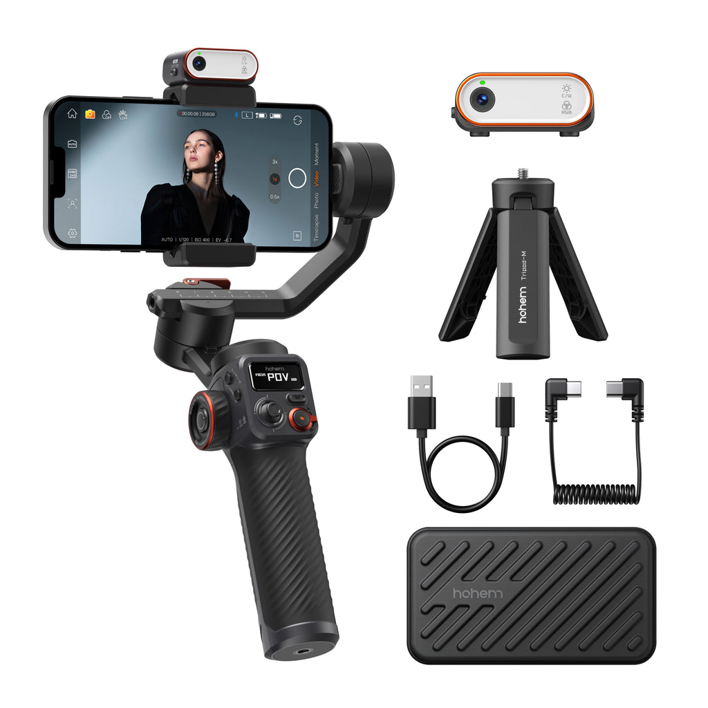 Hohem iSteady M6 Kit avec nacelle de suivi IA