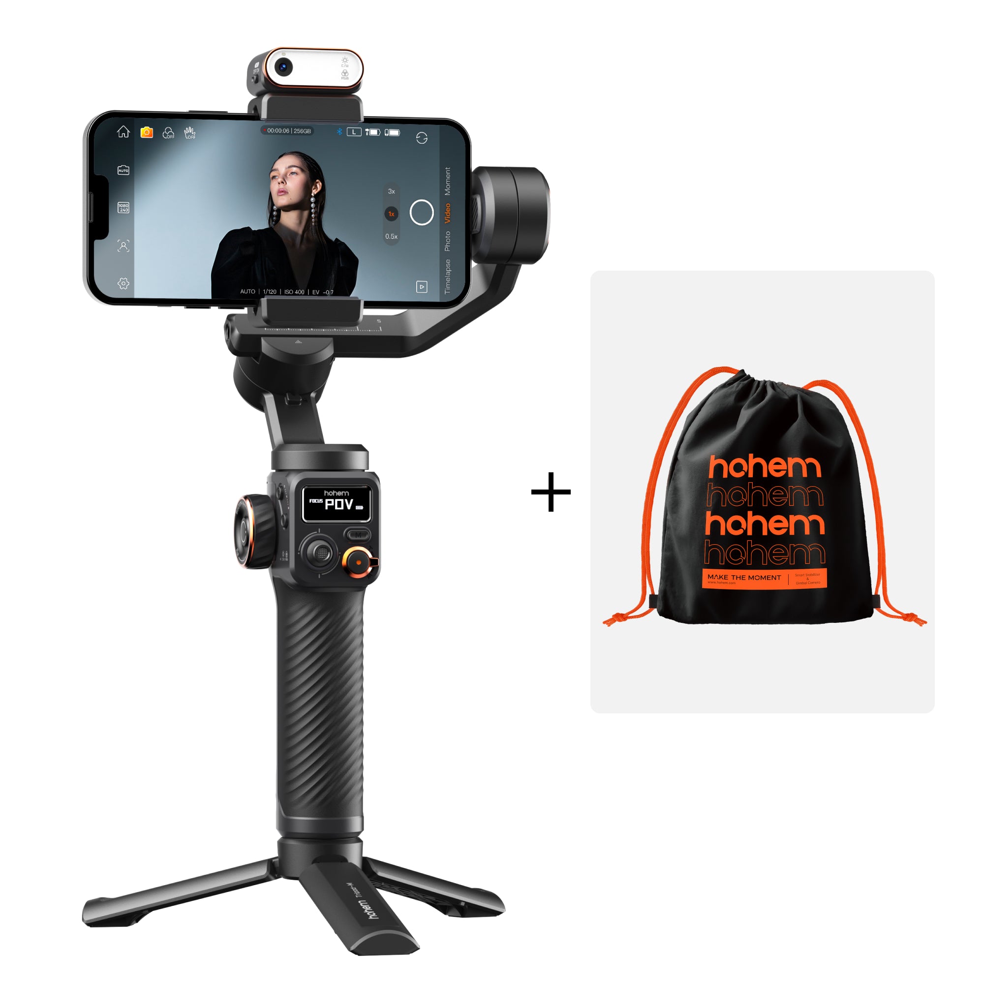 Hohem m6 kit スマホジンバル　スタビライザー　Dji Zhiyun Hohem iSteady M6 – AI Tracking Gimbal for Android & iPhone