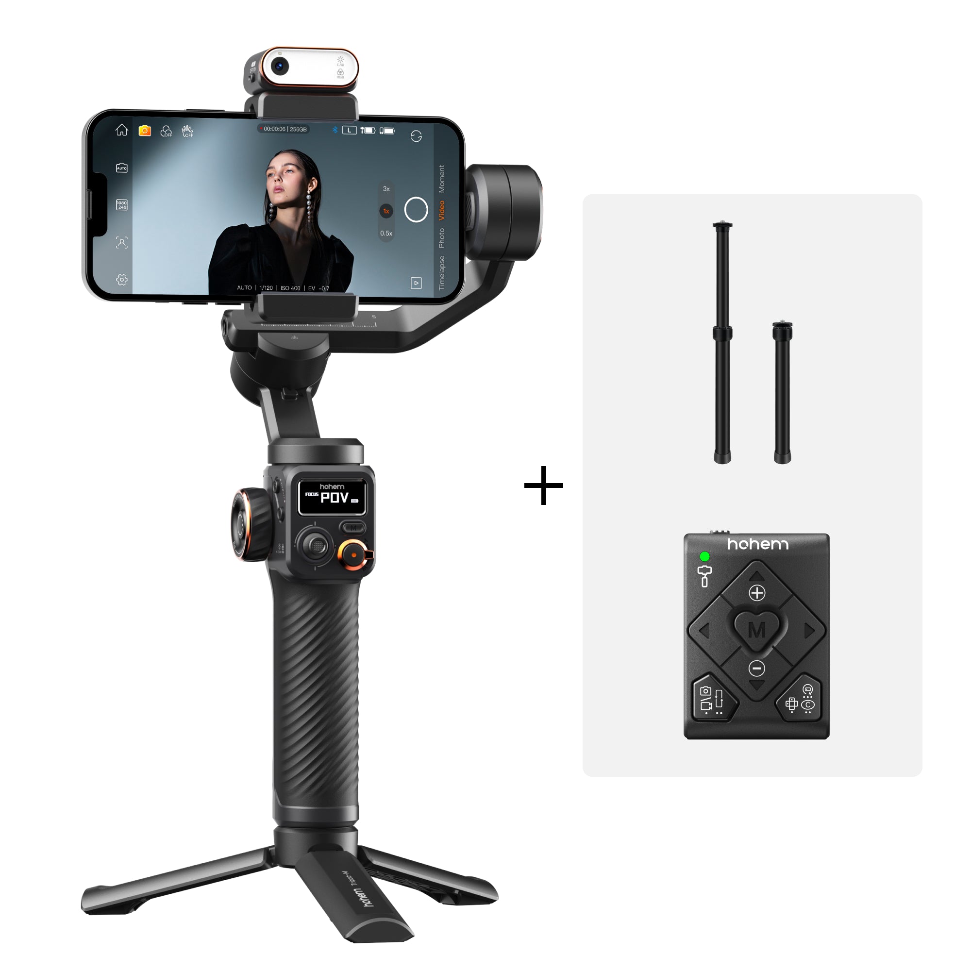 Hohem m6 kit スマホジンバル　スタビライザー　Dji Zhiyun Amazon.com: Hohem iSteady M6 Kit Smartphone Gimbal Stabilizer 3