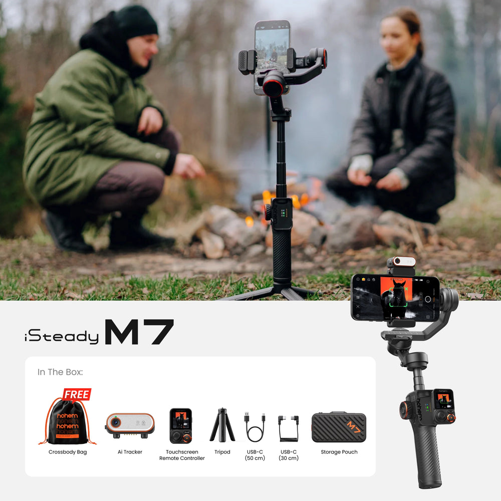 Hohem iSteady M7 – AI-Powered Gimbal for Phone