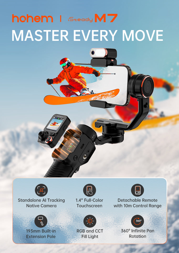 Hohem iSteady M7 phone gimbal Creator Kit