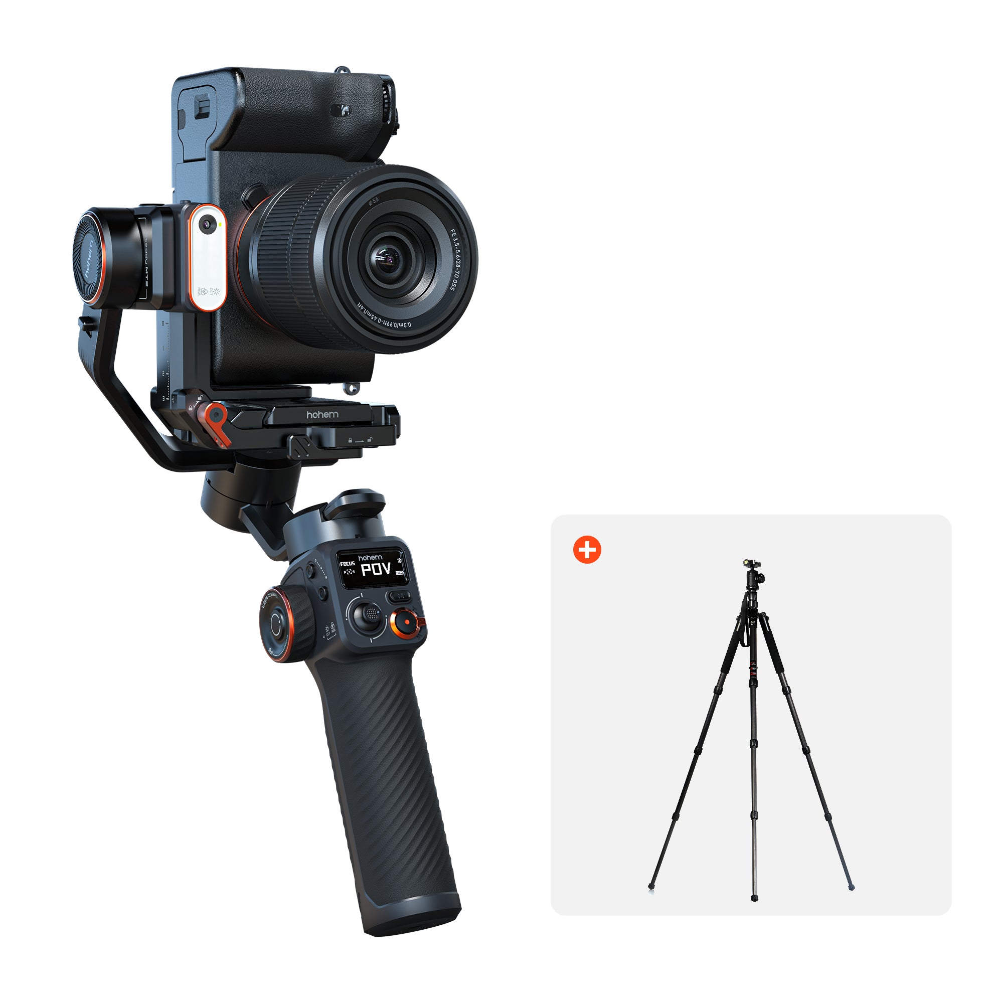 Hohem MT2 Kit with H58 Tripod