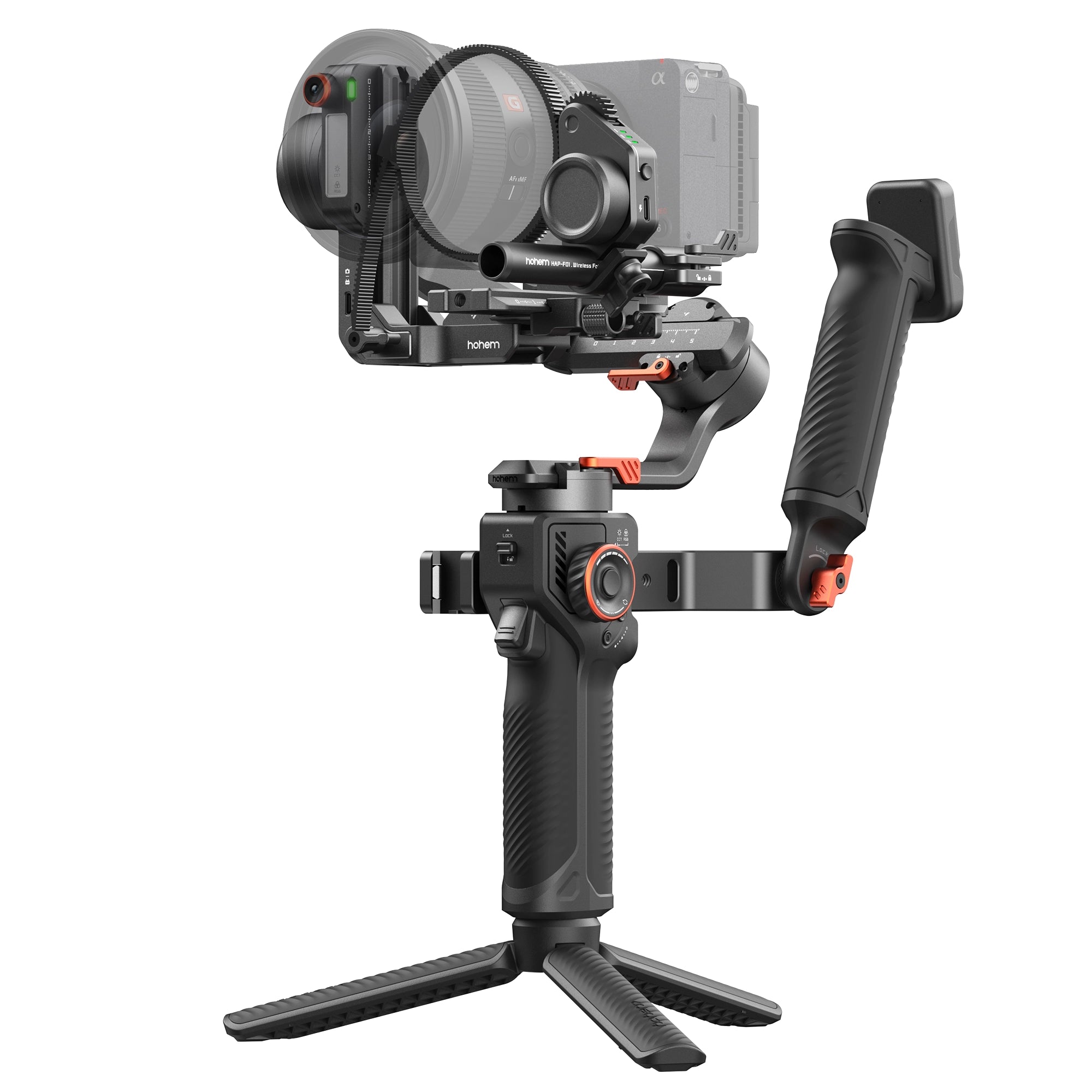 Hohem iSteady MT3 Pro Kit Estabilizador de cámara con cardán con IA