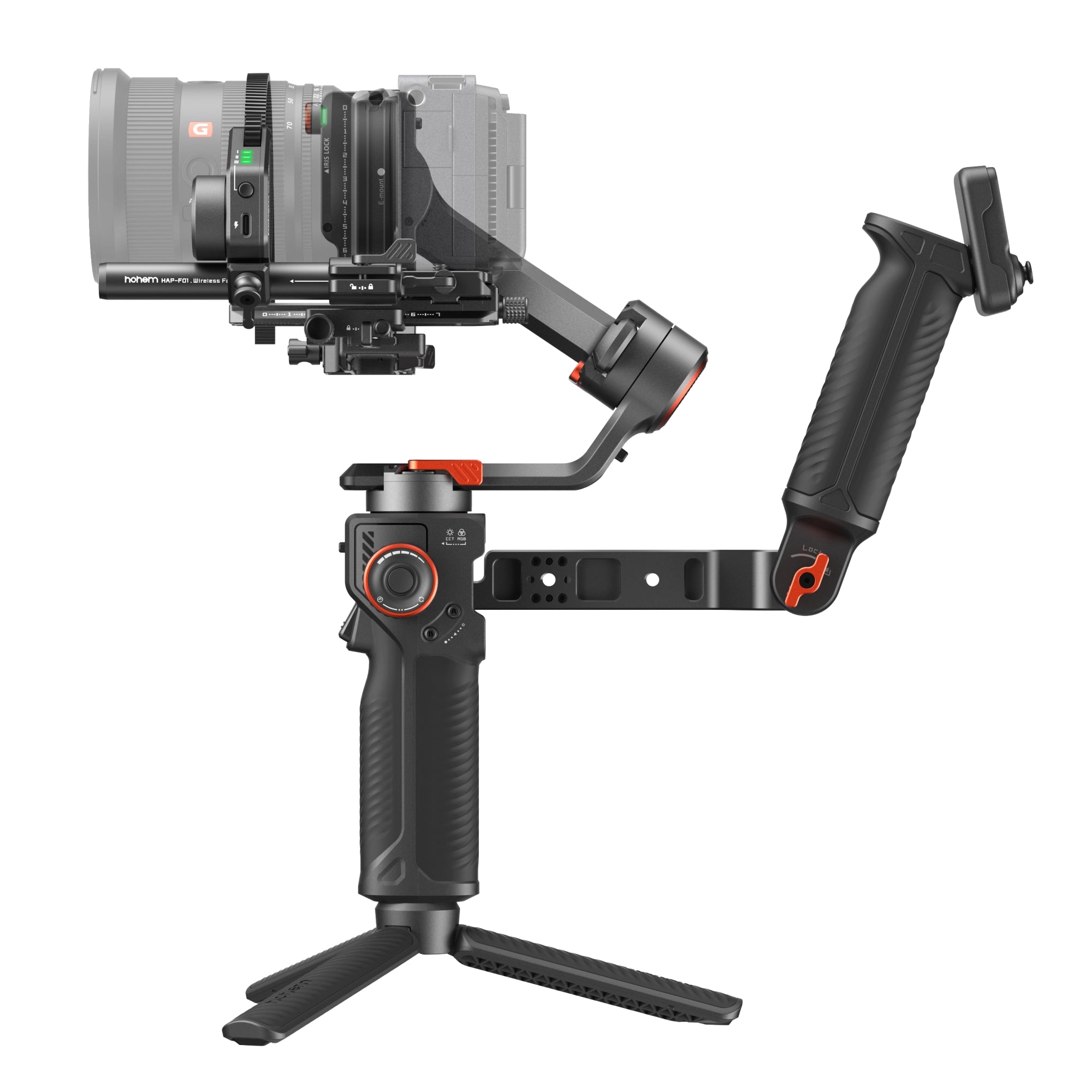 Hohem iSteady MT3 Pro Kit Estabilizador de cámara con cardán con IA