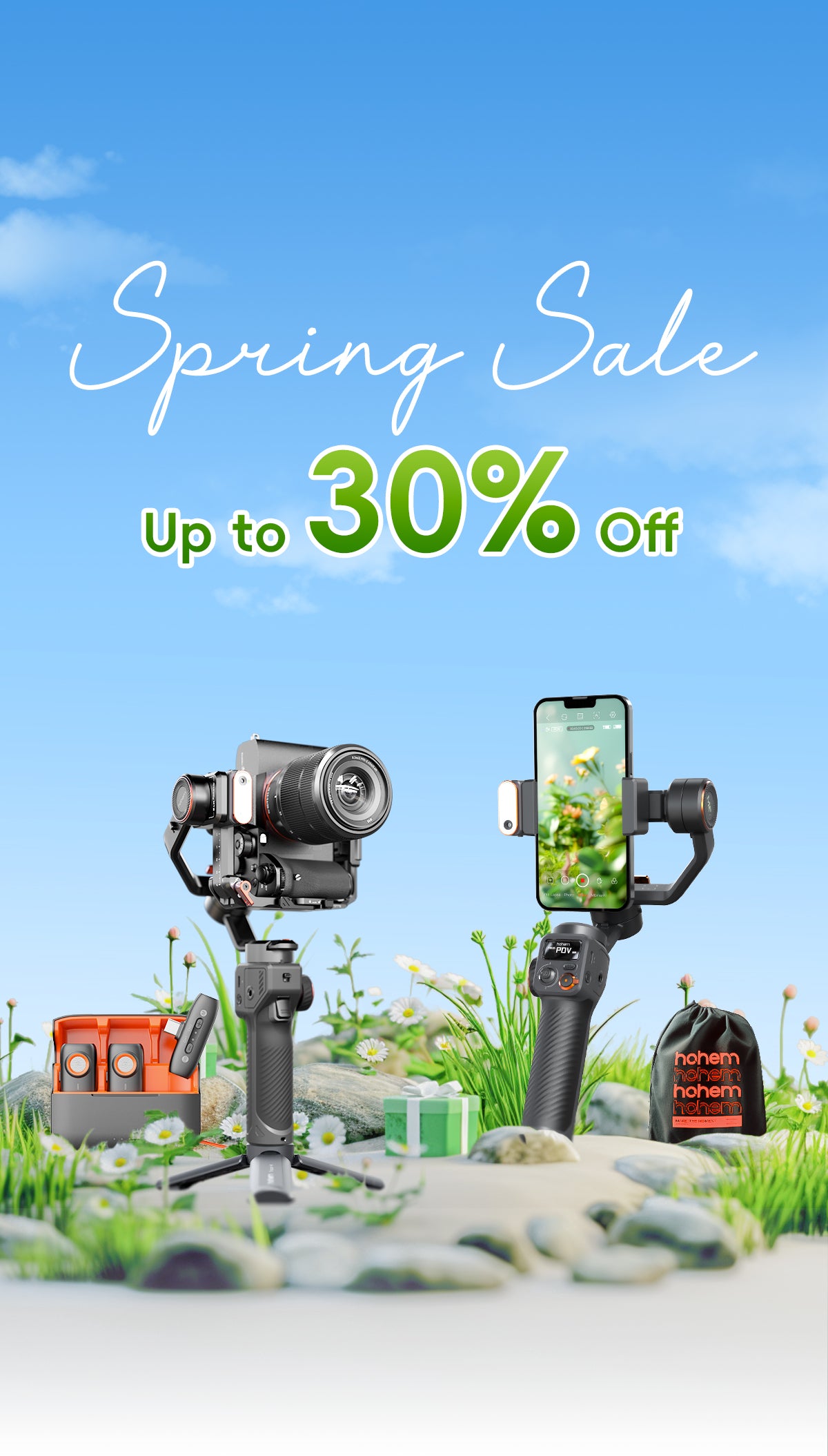 Hohem 2024 Spring Sale Up to 30% Off