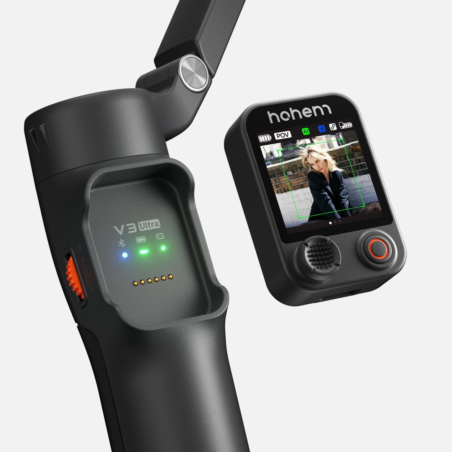 Hohem iSteady V3 Ultra | Advanced AI Phone Gimbal
