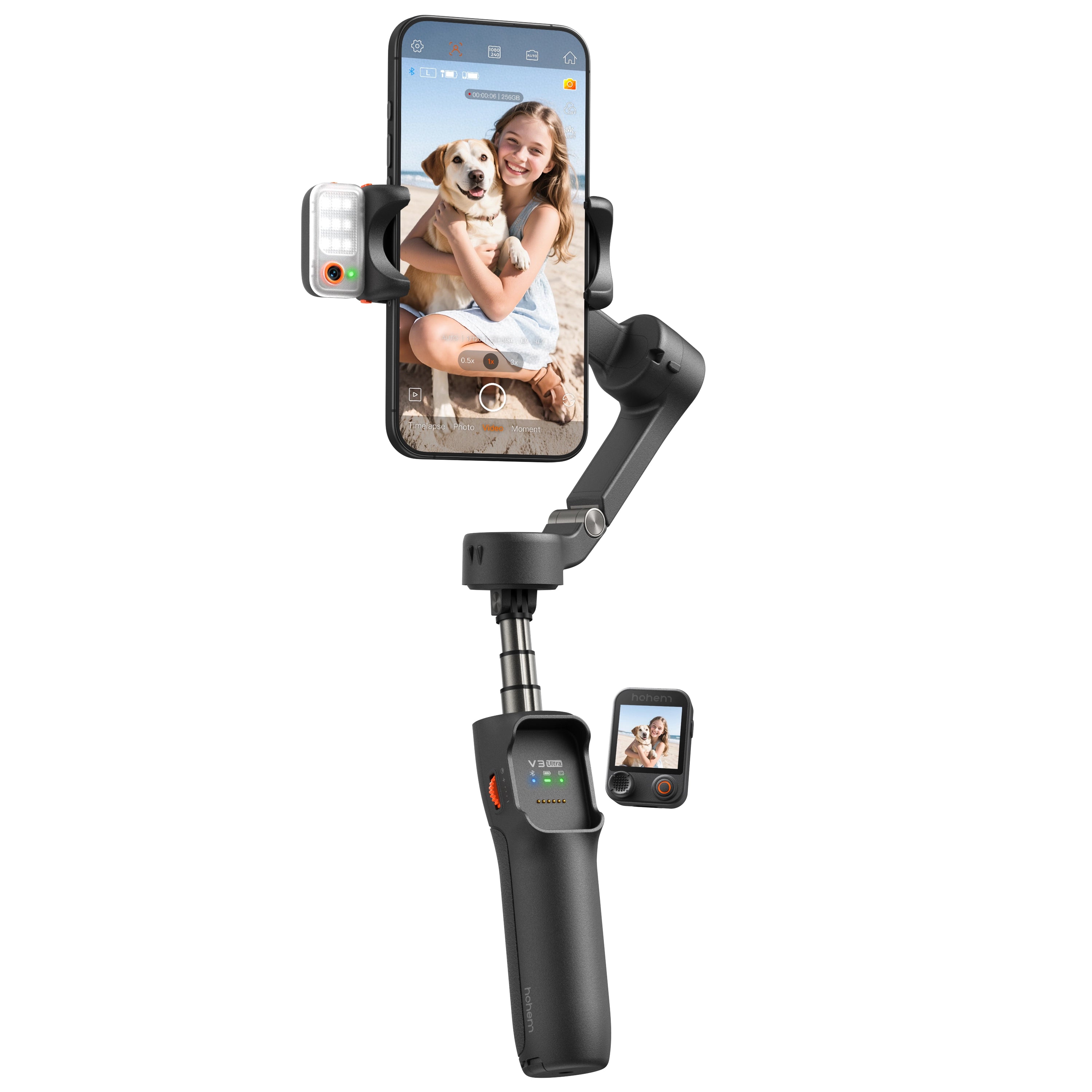 Hohem iSteady V3 スマホ用3軸ジンバル スタビライザー V3 iSteady