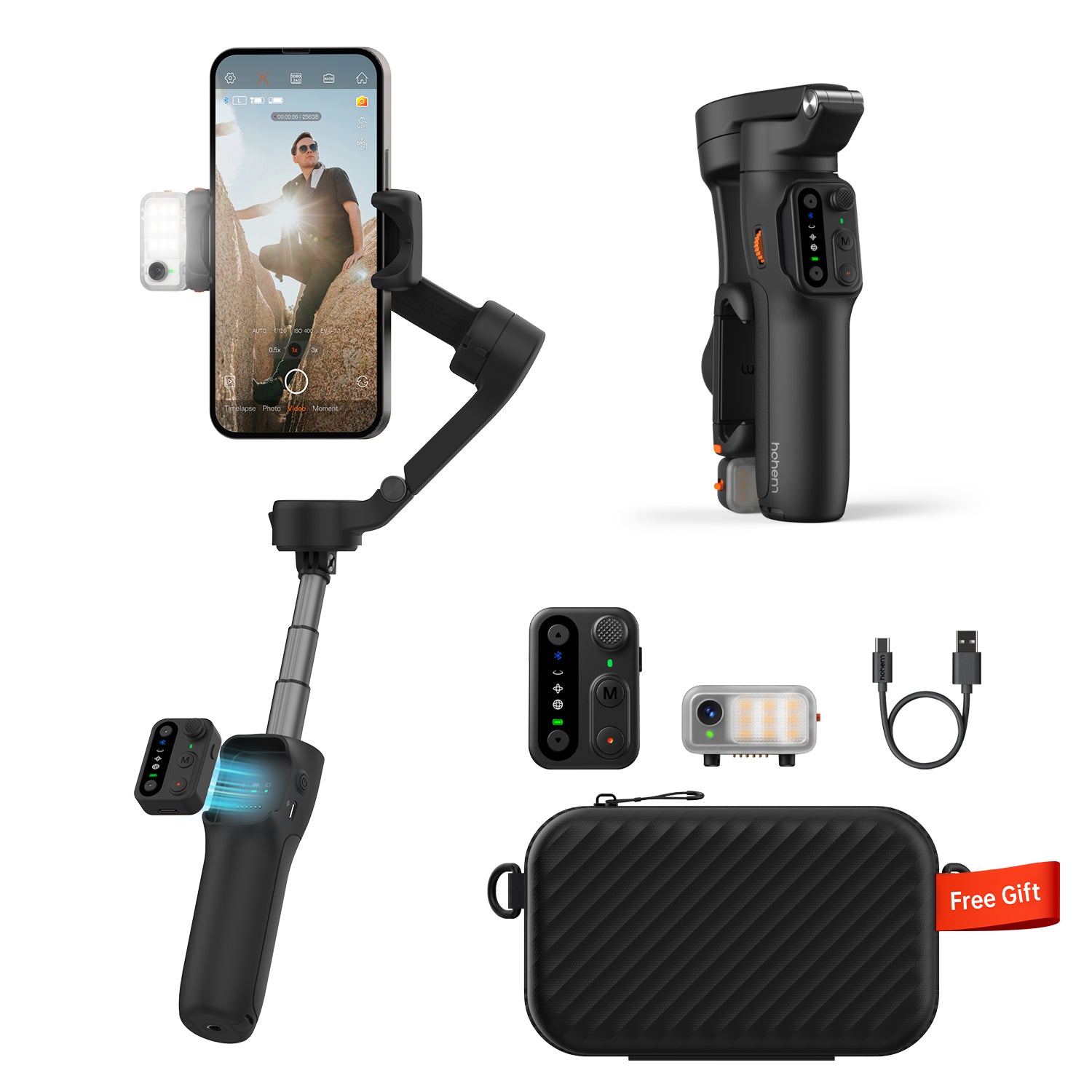 Gimball Rig Hohem Gimbals: Smartphone Gimbal | Camera Gimbal Stabilizer
