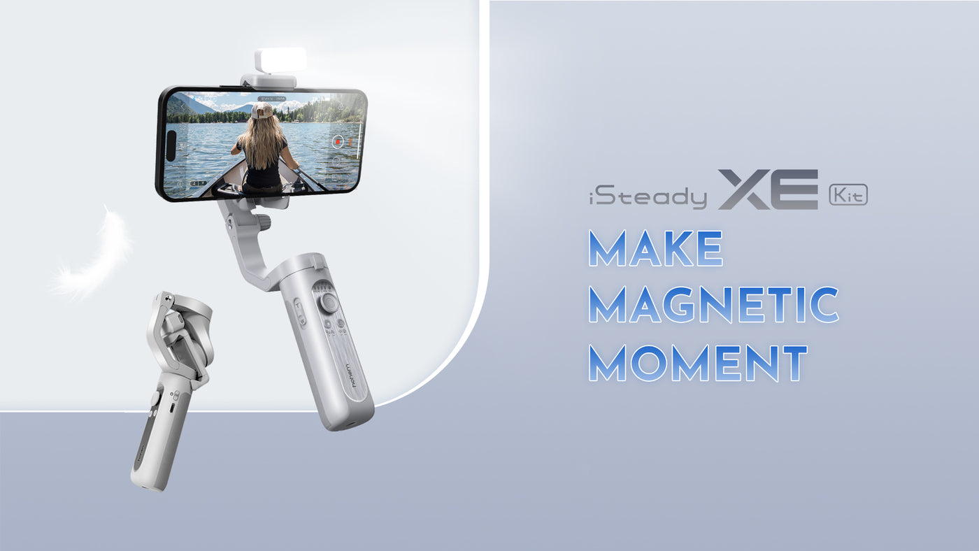 Hohem iSteady XE Kit Phone Gimbal Stabilizer description image