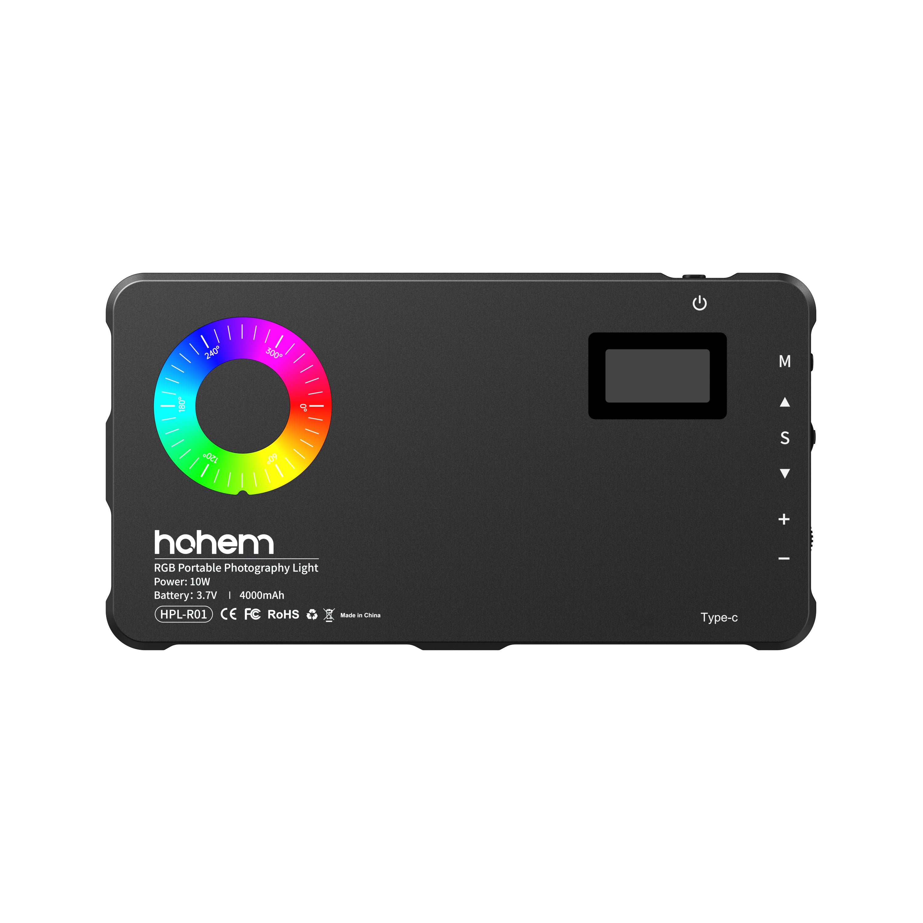 Hohem HPL-R01 RGB Portable LED Photography Lighting