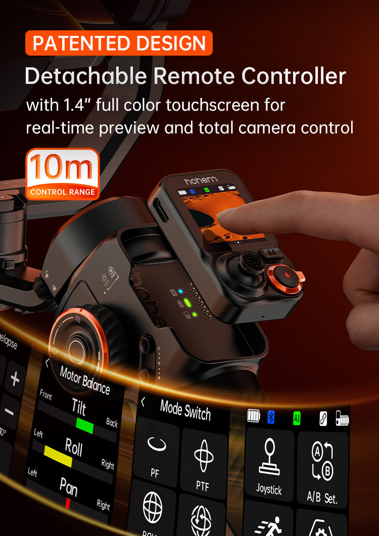 hohem iSteady M7 / リアルタイム映像プレビューリモコン Hohem iSteady M7 Phone Gimbal Creator Kit