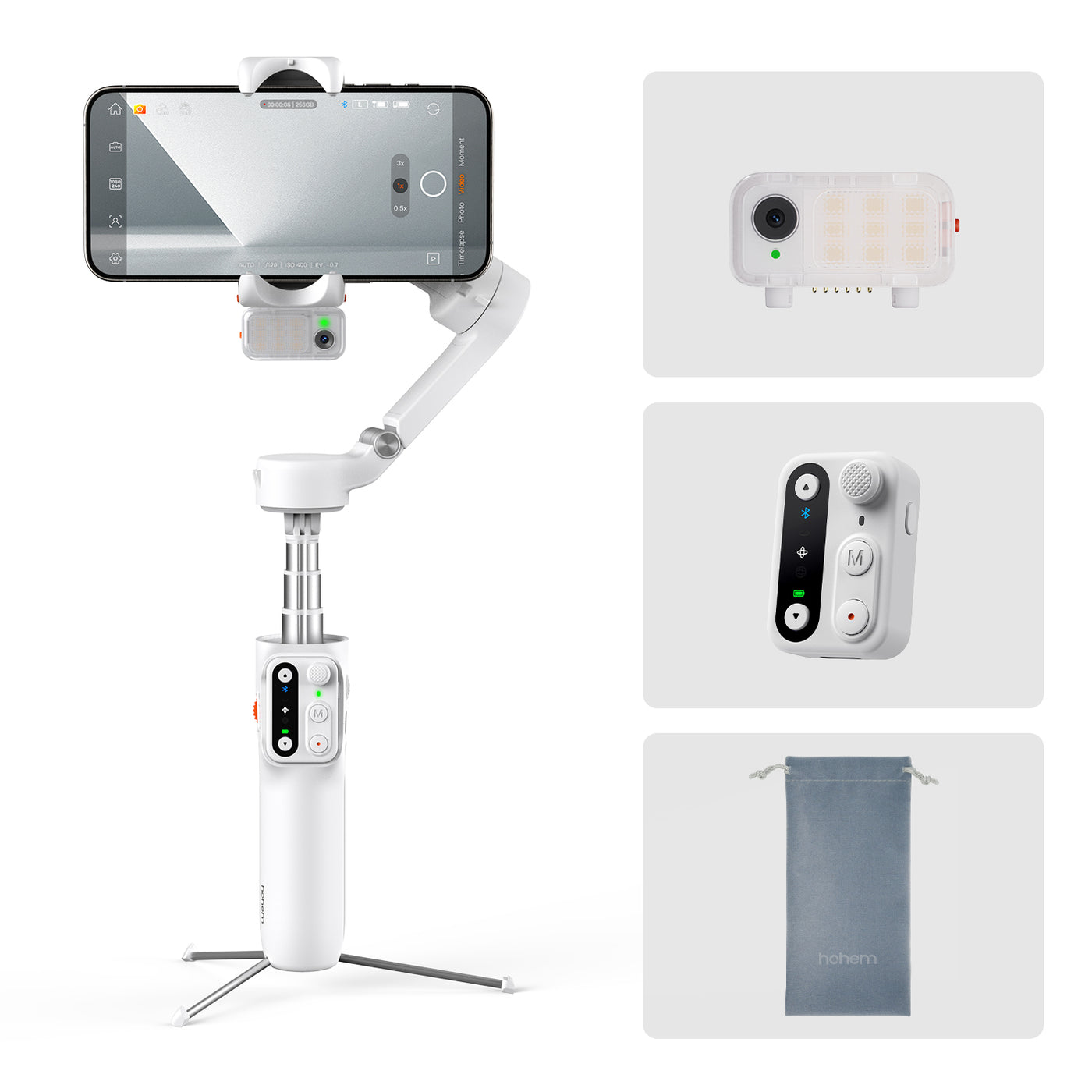 De nieuwe iSteady V3 Ultra smartphone gimbal van Hohem debuteert met AI De nieuwe iSteady V3 Ultra smartphone gimbal van Hohem debuteert met AI
