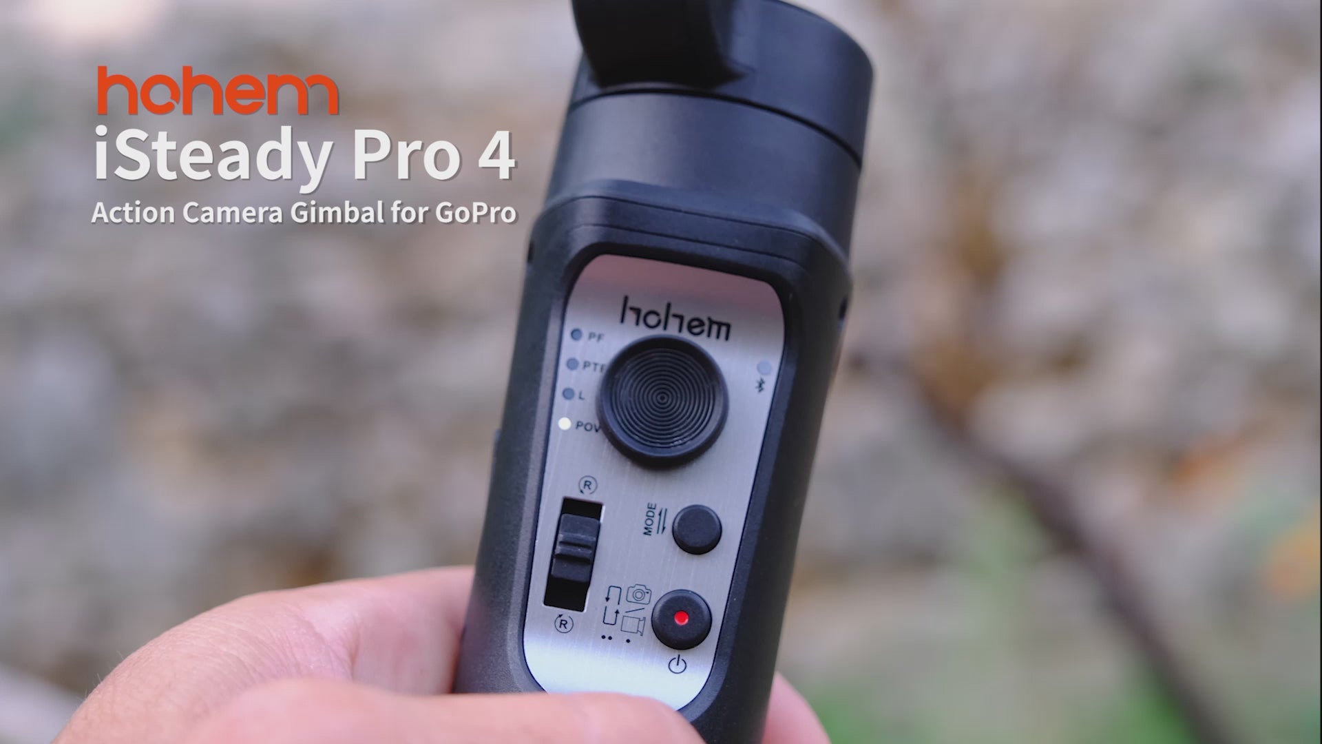 3 Axis Gimbal Stabilizer for Gopro Action Camera: iSteady Pro4