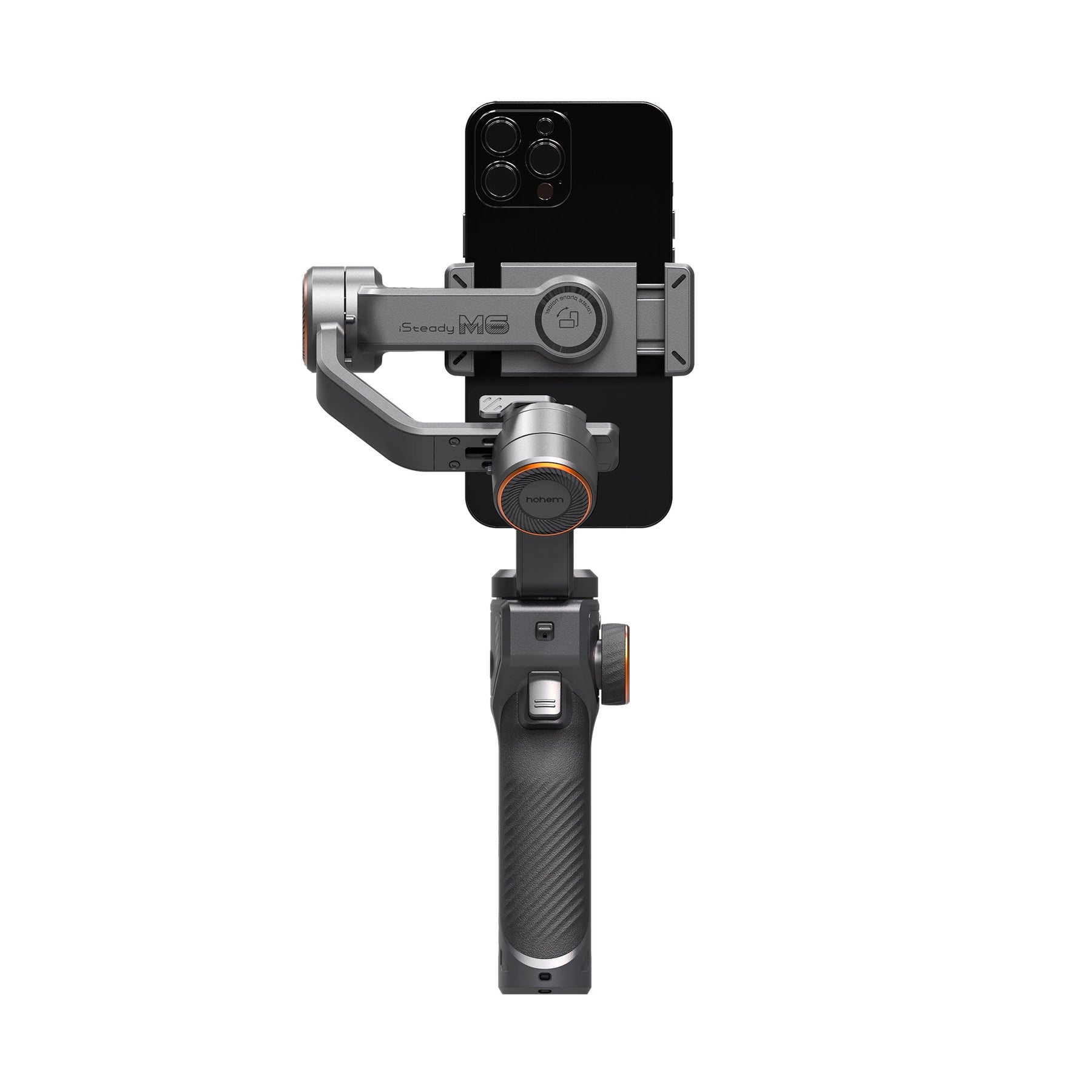  hohem iSteady M6 Gimbal Stabilizer for Smartphone, 2023 Upgrade  3-Axis Phone Gimbal for iPhone 14 Pro Max & Android, 360°Infinite Rotation,  OLED Display for Video Recording : Cell Phones & Accessories