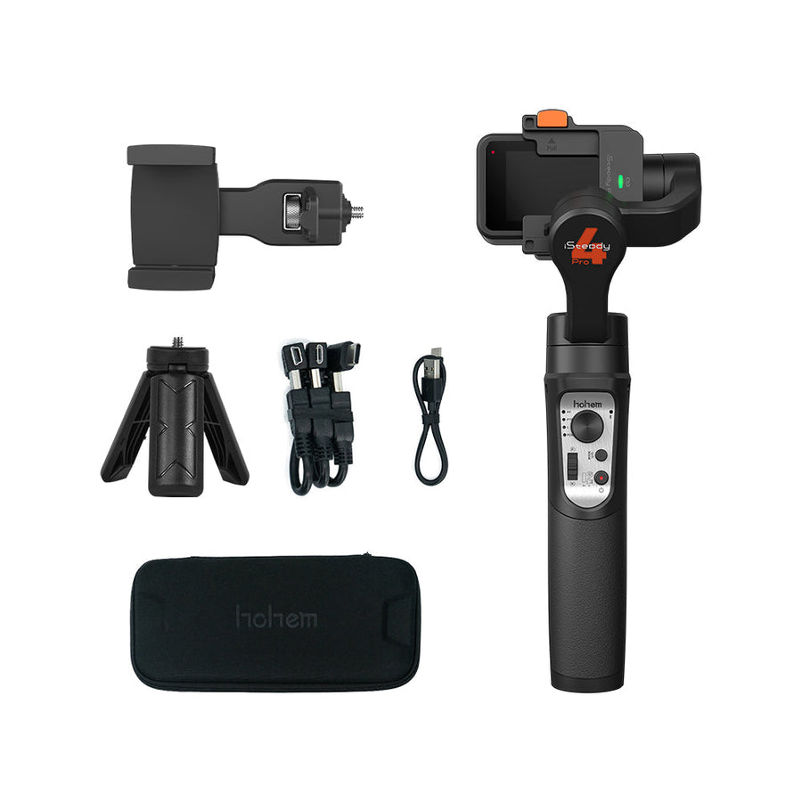 Hohem iSteady Pro 4 - Estabilizador a prueba de salpicaduras de 3 ej Hohem iSteady Pro 4 - Estabilizador a prueba de salpicaduras de 3 ej