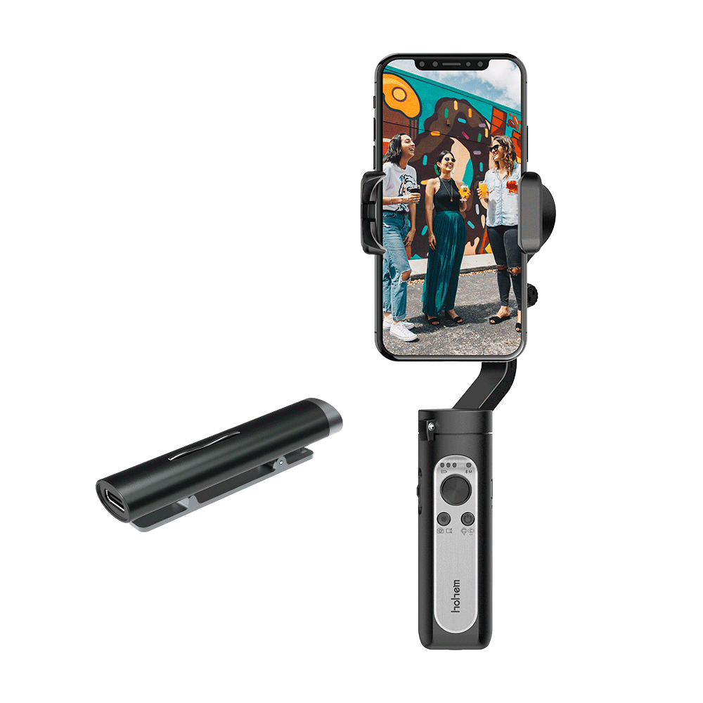Hohem iSteady X Vlogger Kit | 3-Axis Smartphone Gimbal with Wireless Microphone  store.hohem.com